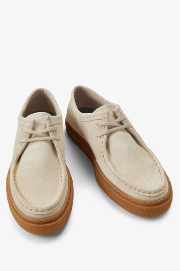 Fred Perry Oatmeal Dawson Low Shoes