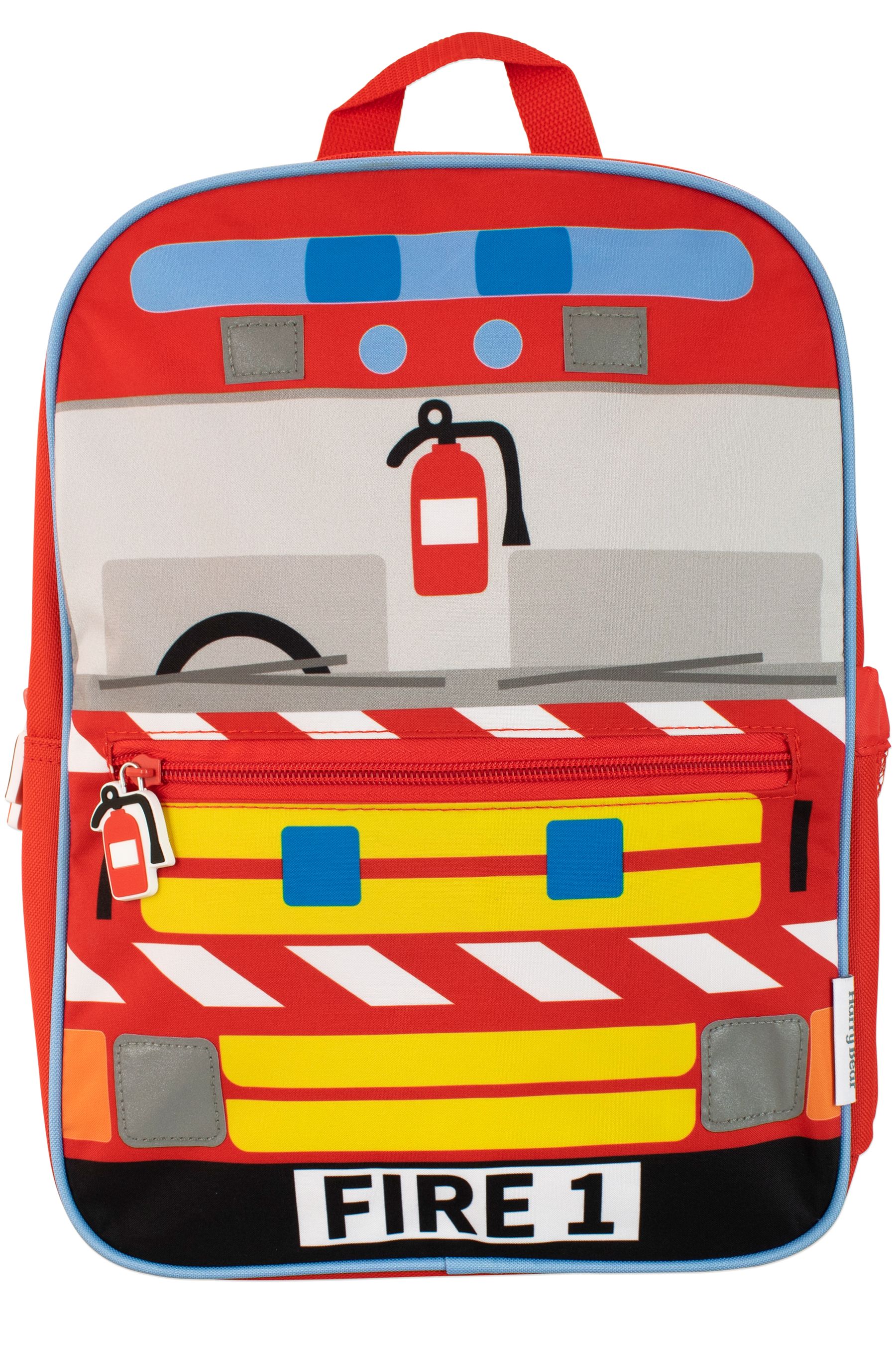 Buy Harry Bear Red Fire Engine Boys Backpack from the Next UK online shop