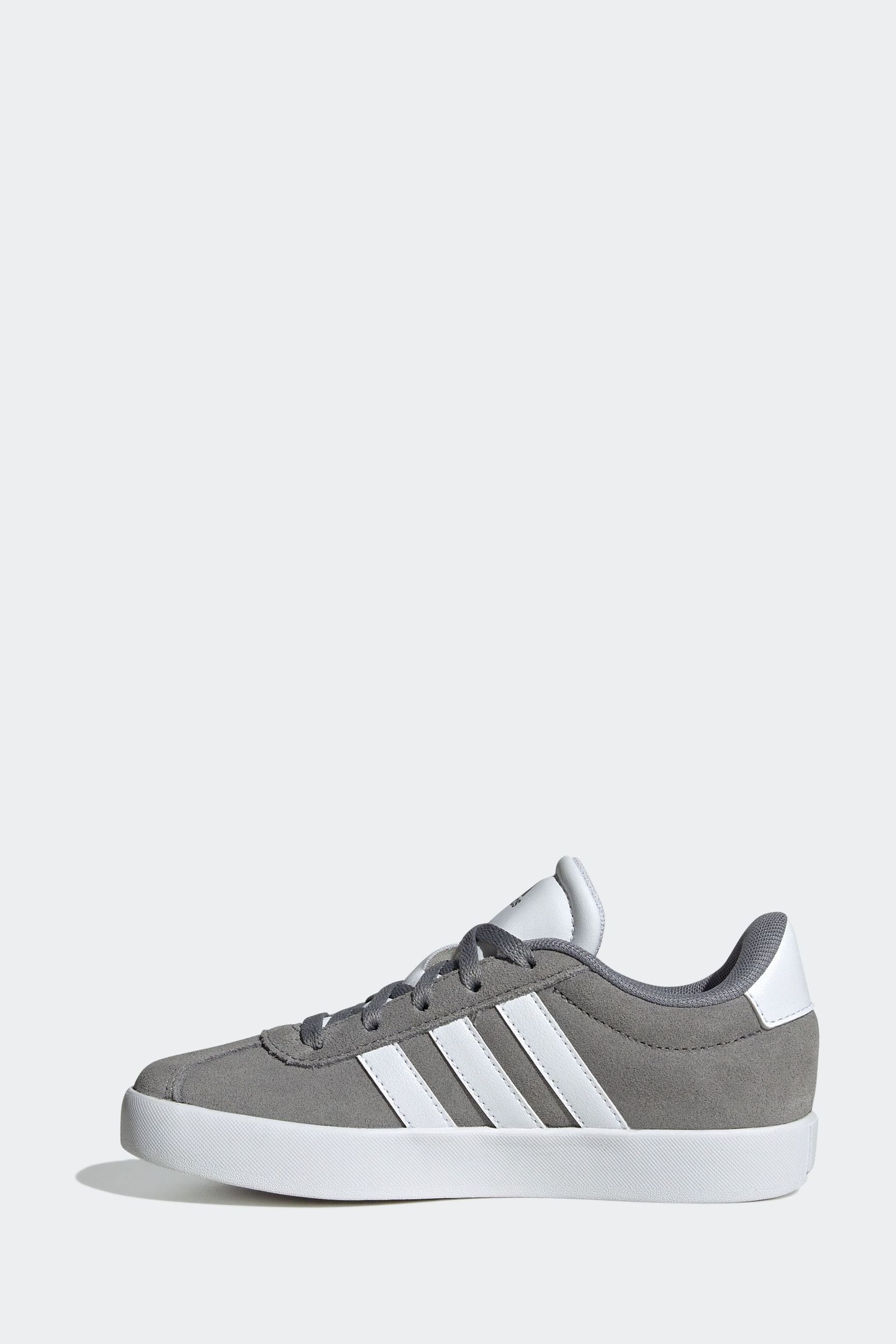 Buy adidas Grey White Junior Sportswear VL Court Trainers from Next USA