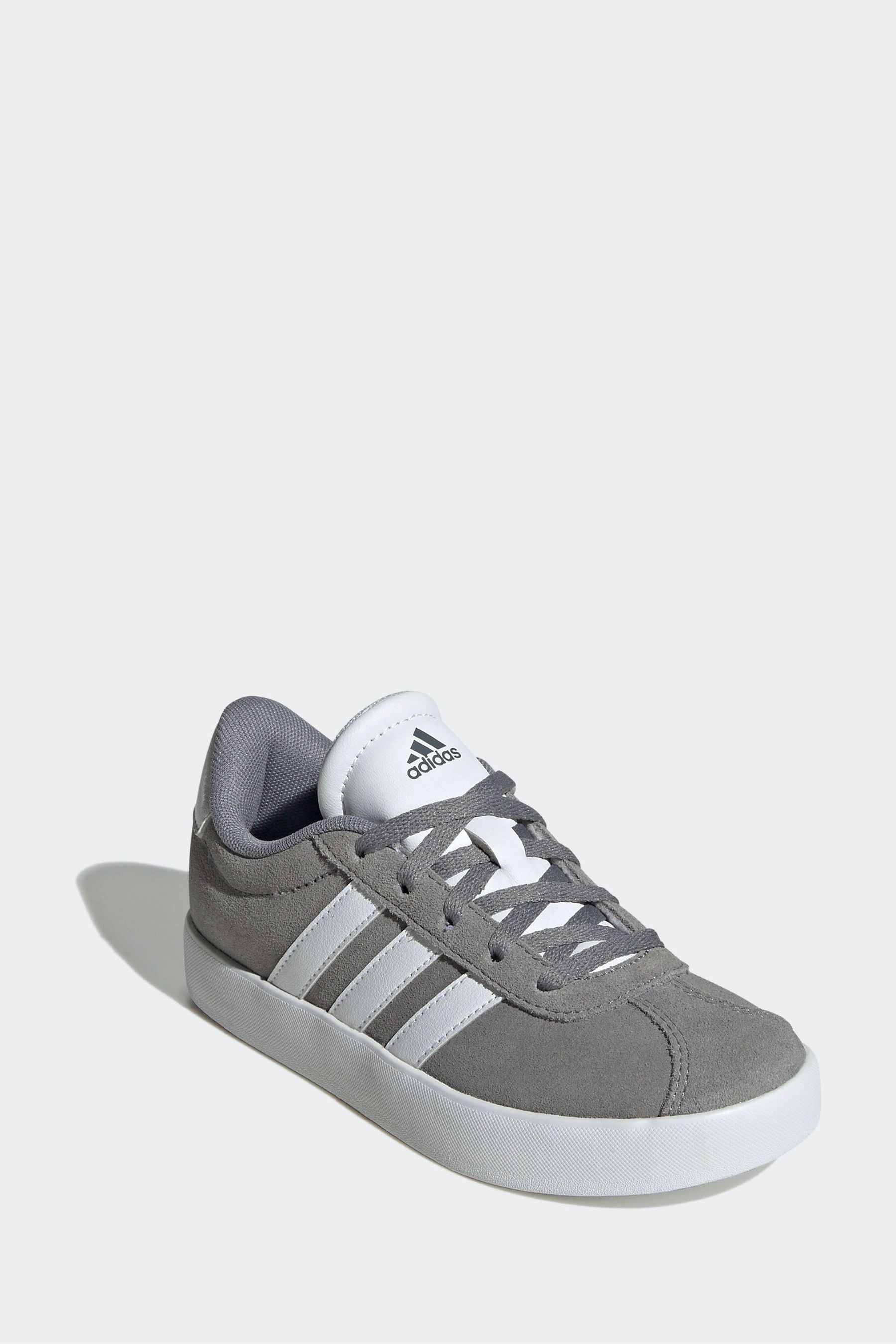 Buy adidas Grey White Junior Sportswear VL Court Trainers from Next USA