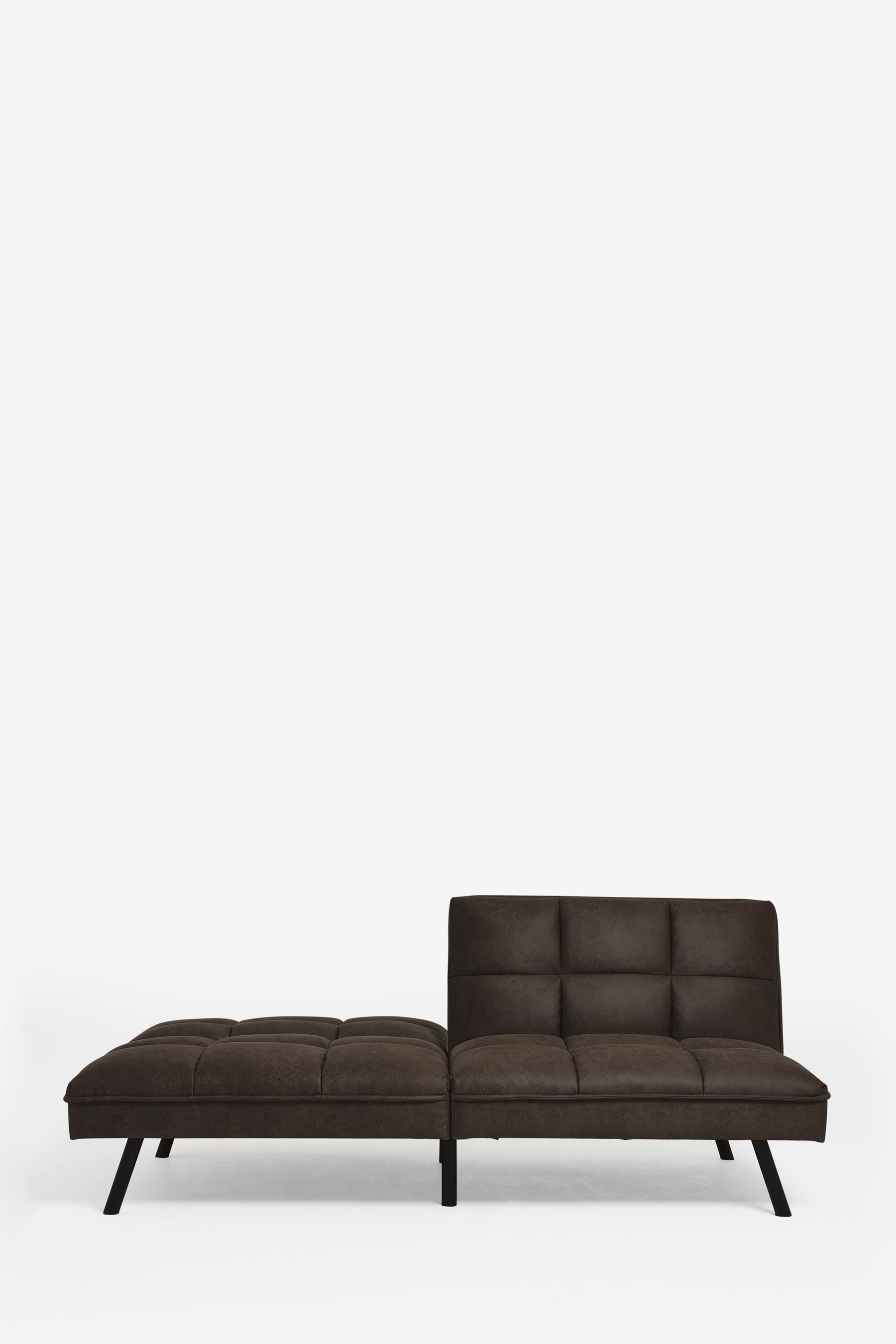 Next leather shop sofa bed
