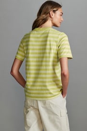 Lime Green Heavyweight Short Sleeve Crew Neck T-Shirt - Image 3 of 6