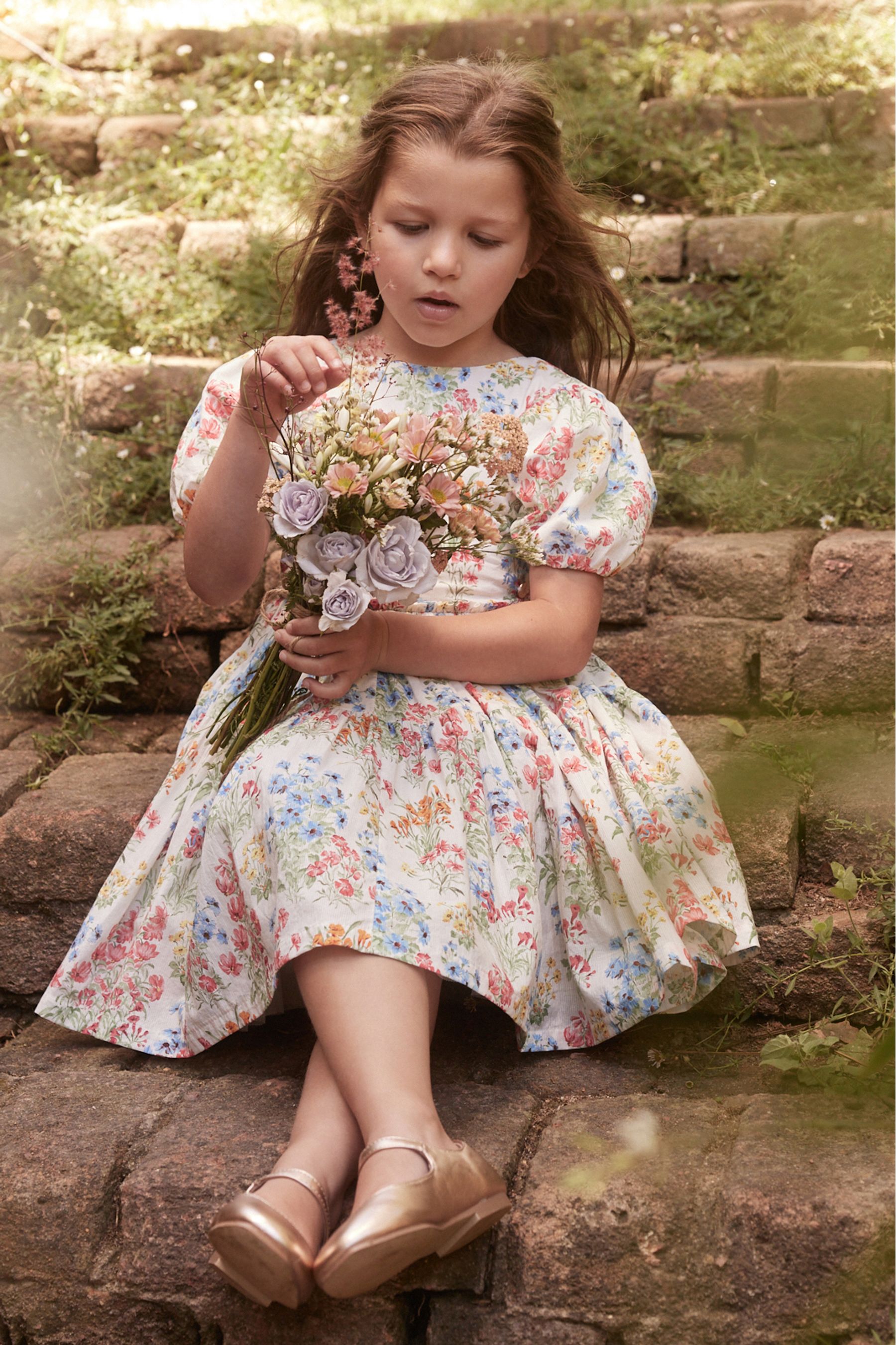 Buy Laura Ashley Multi Bow Back Prom Dress from Next Azerbaijan