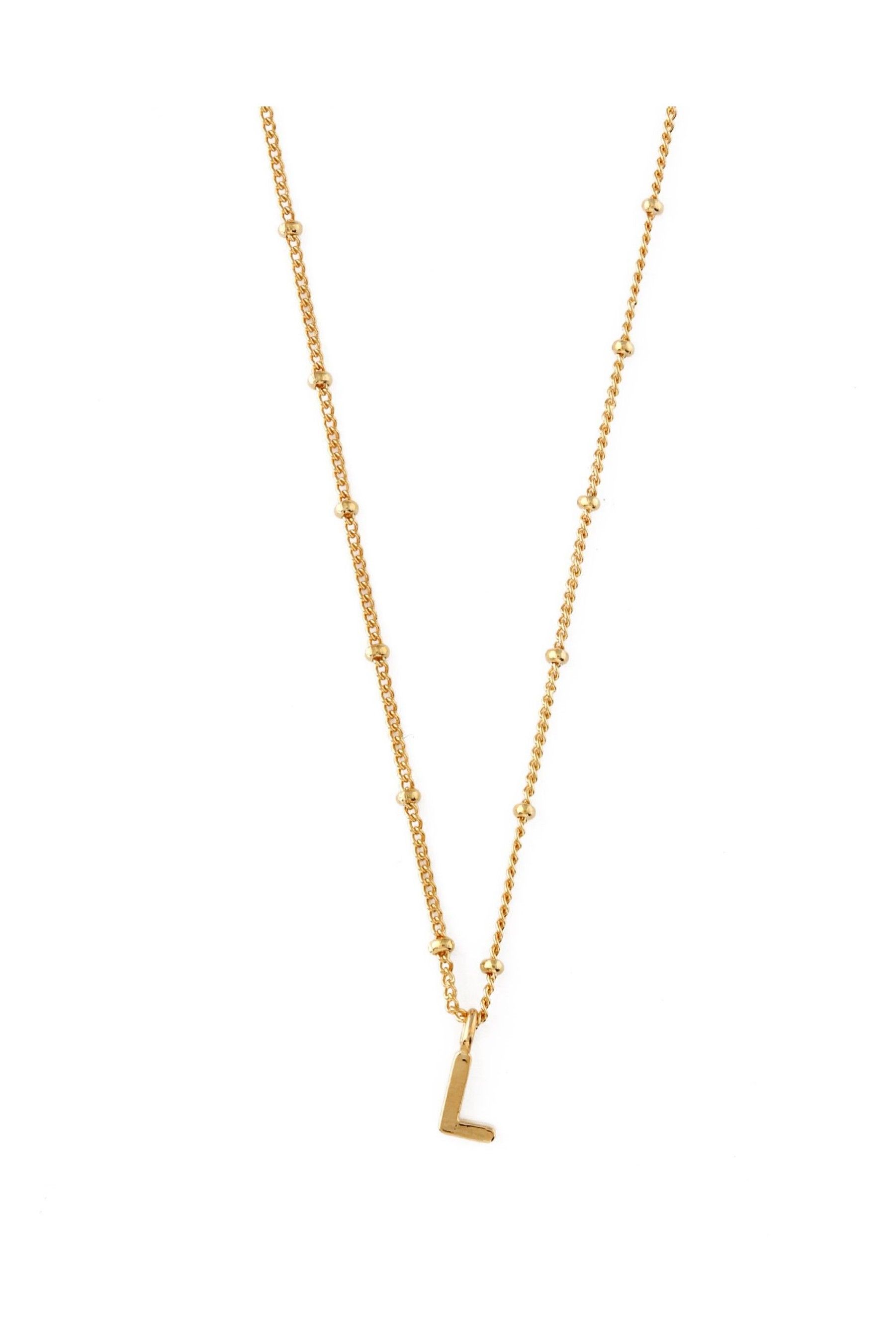 Orelia initial necklace sale