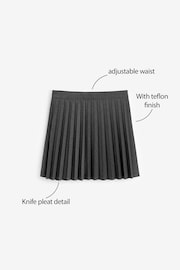 Grey Pleat School Skirt (3-16yrs) - Image 4 of 7