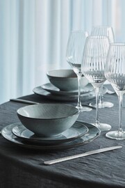 Broste Copenhagen 12 Piece Blue Nordic Dinnerware Set - Image 3 of 4