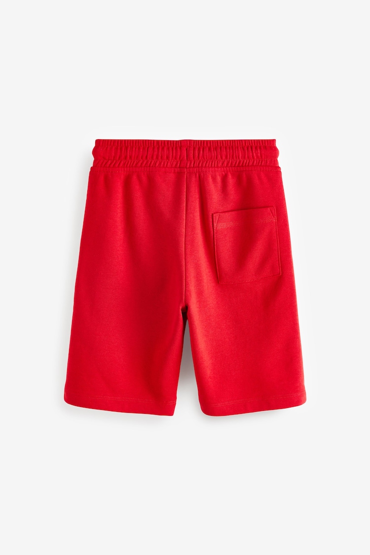 Red Bright 1 Pack Basic Jersey Shorts (3-16yrs) - Image 2 of 3
