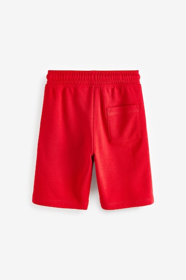 Red Bright 1 Pack Basic Jersey Shorts (3-16yrs)