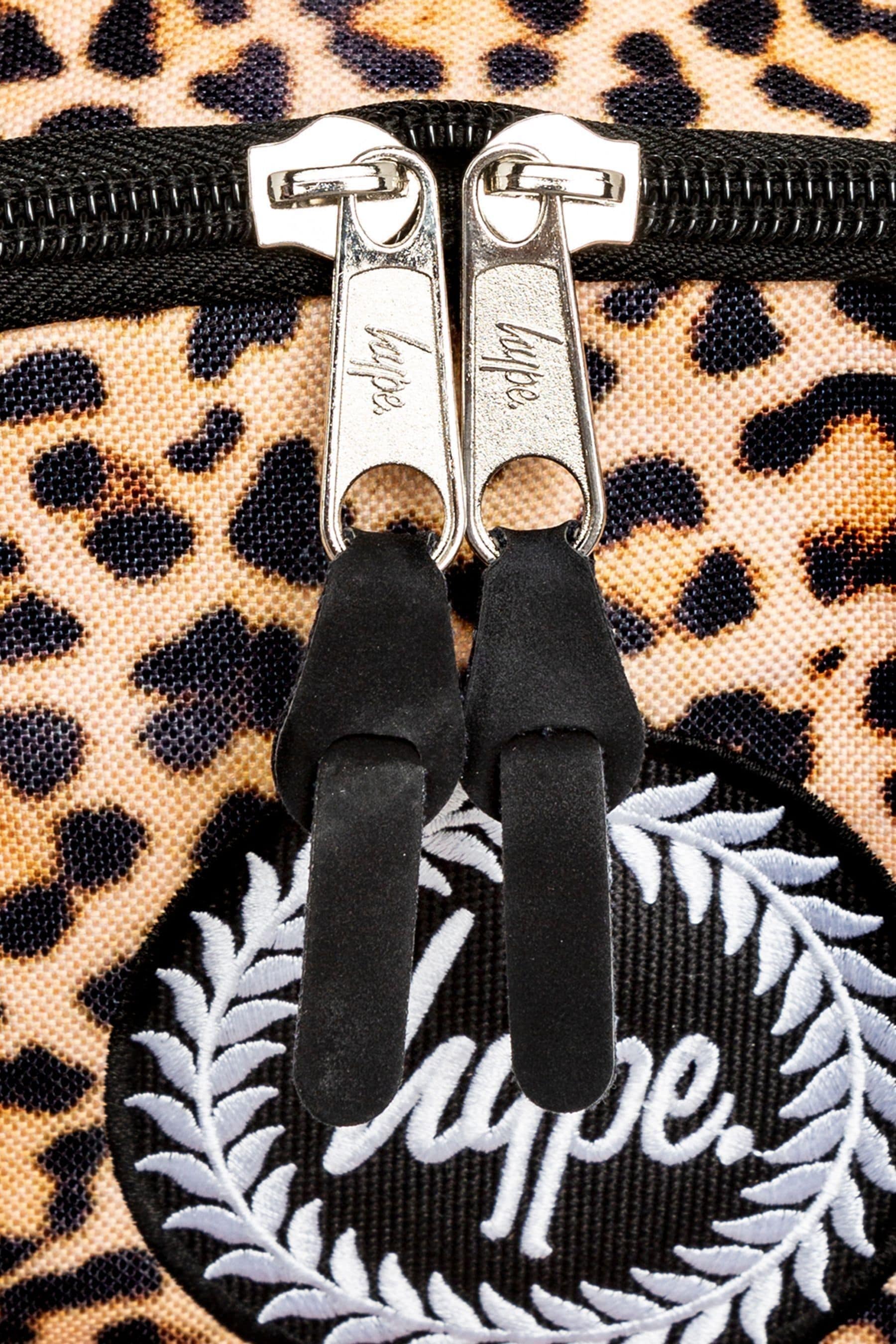 Hype leopard print backpack hot sale