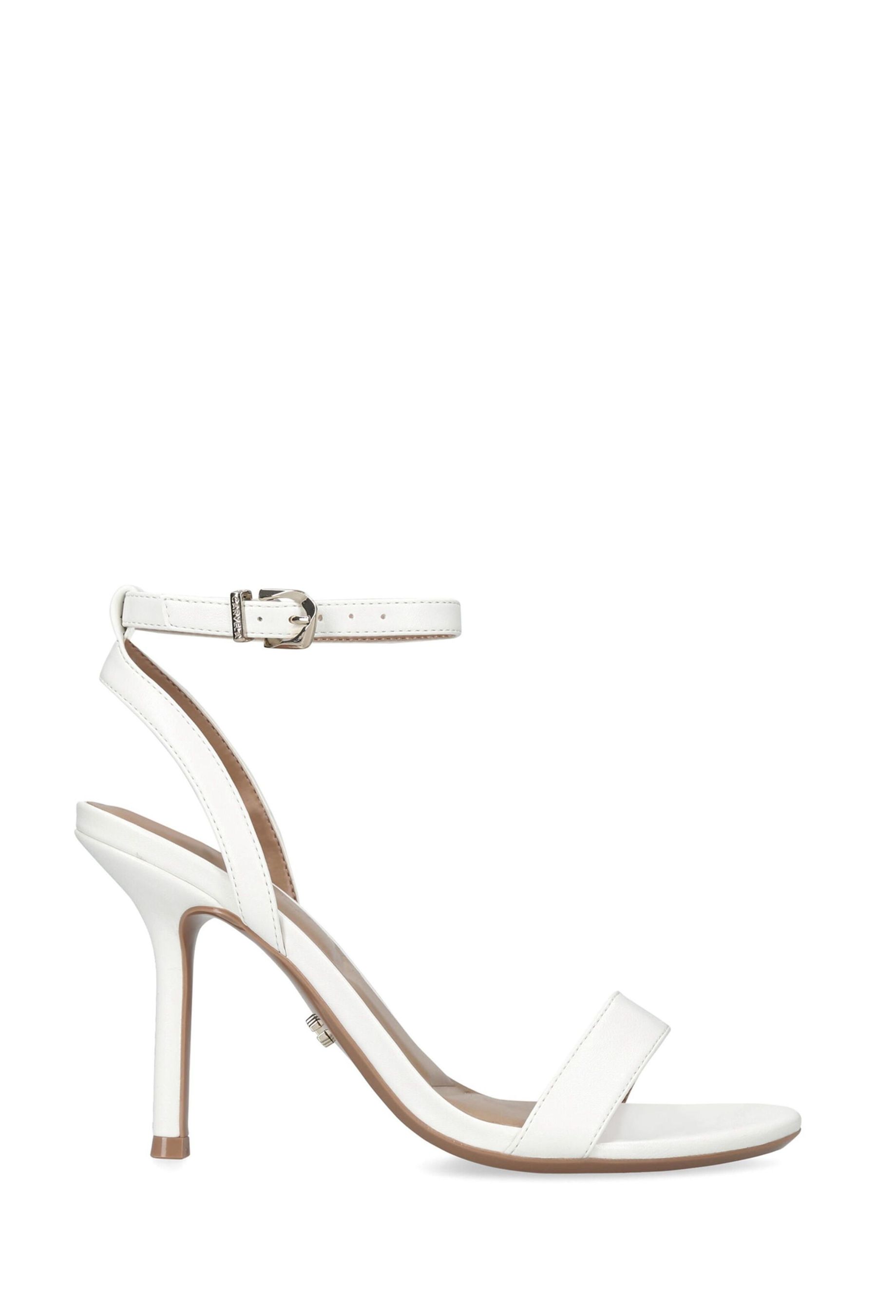 Carvela white heels top