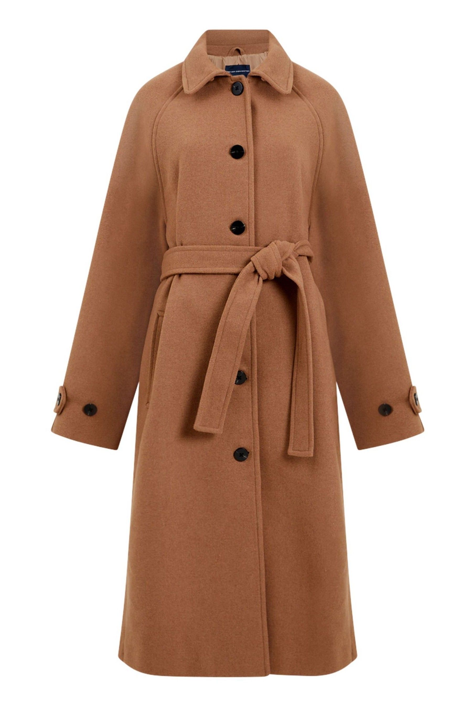 Buy French Connection Fawn Felt Coat from Next Luxembourg