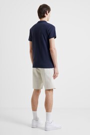 French Connection Marine Pique Micro Polo Shirt - Image 2 of 3