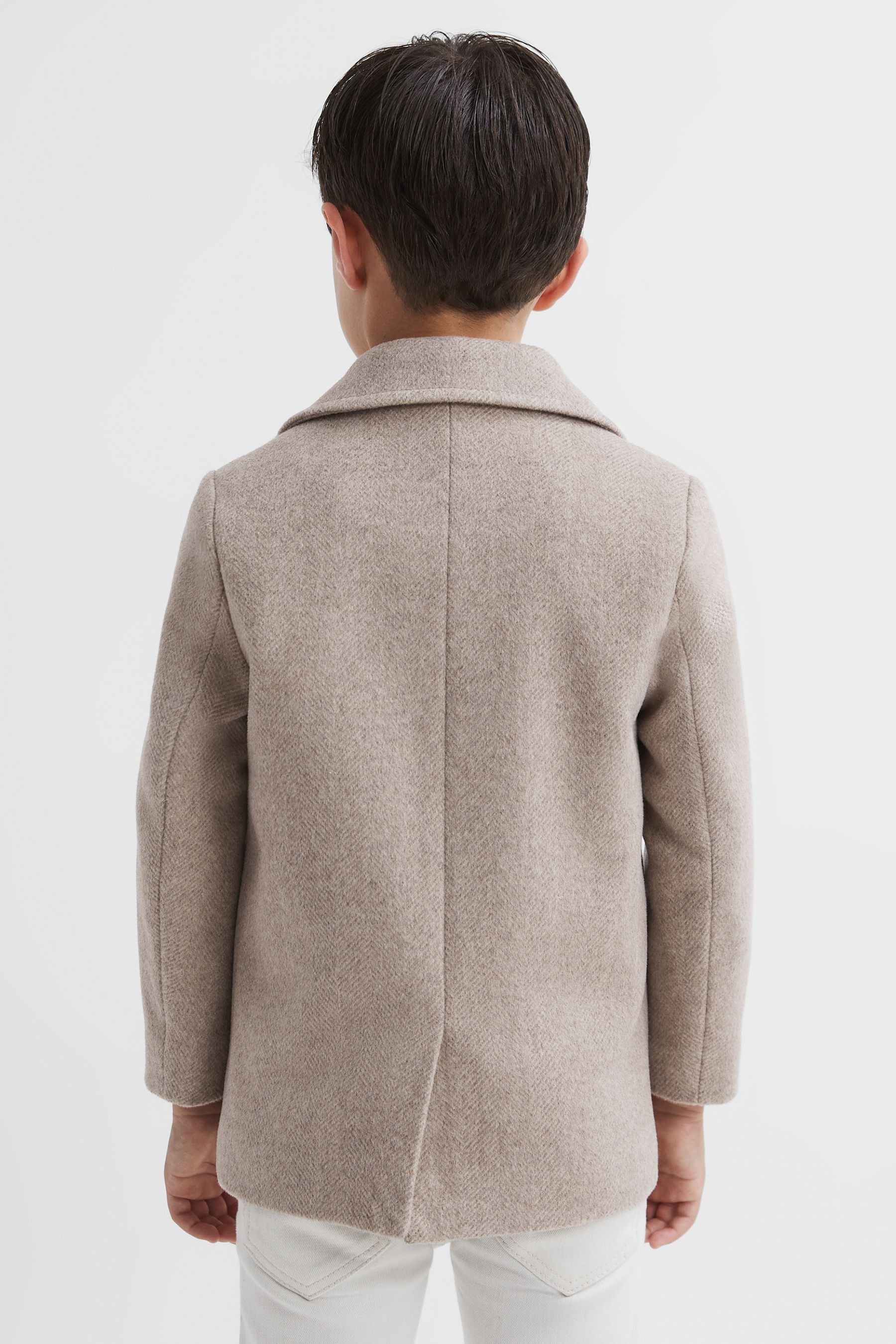 Oatmeal peacoat outlet