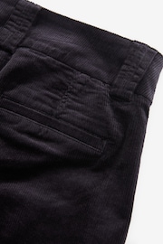 Charcoal Grey Premium Cord Wide Leg Trousers - Image 8 of 10