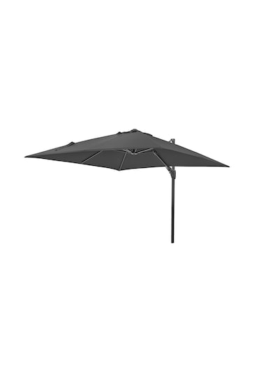 Pacific Grey Anthracite Taupe Garden Challenger T2 3m Square Parasol