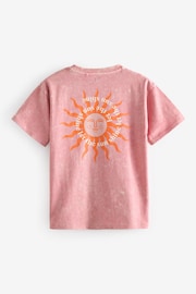 Pink Oversized Graphic T-Shirt (3-16yrs) - Image 6 of 7