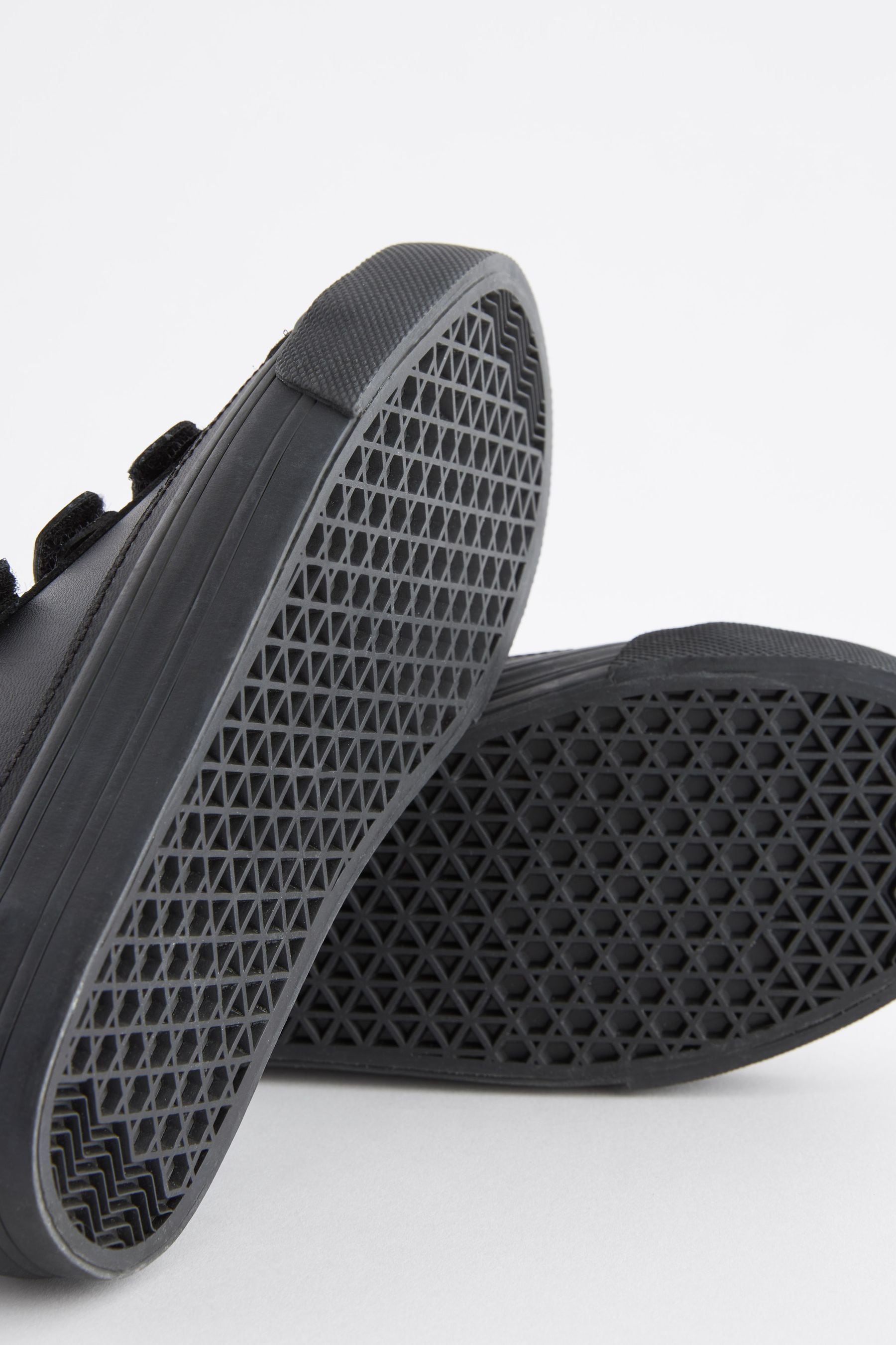 Buy Black Leather Triple Strap Shoes from the Next UK online shop