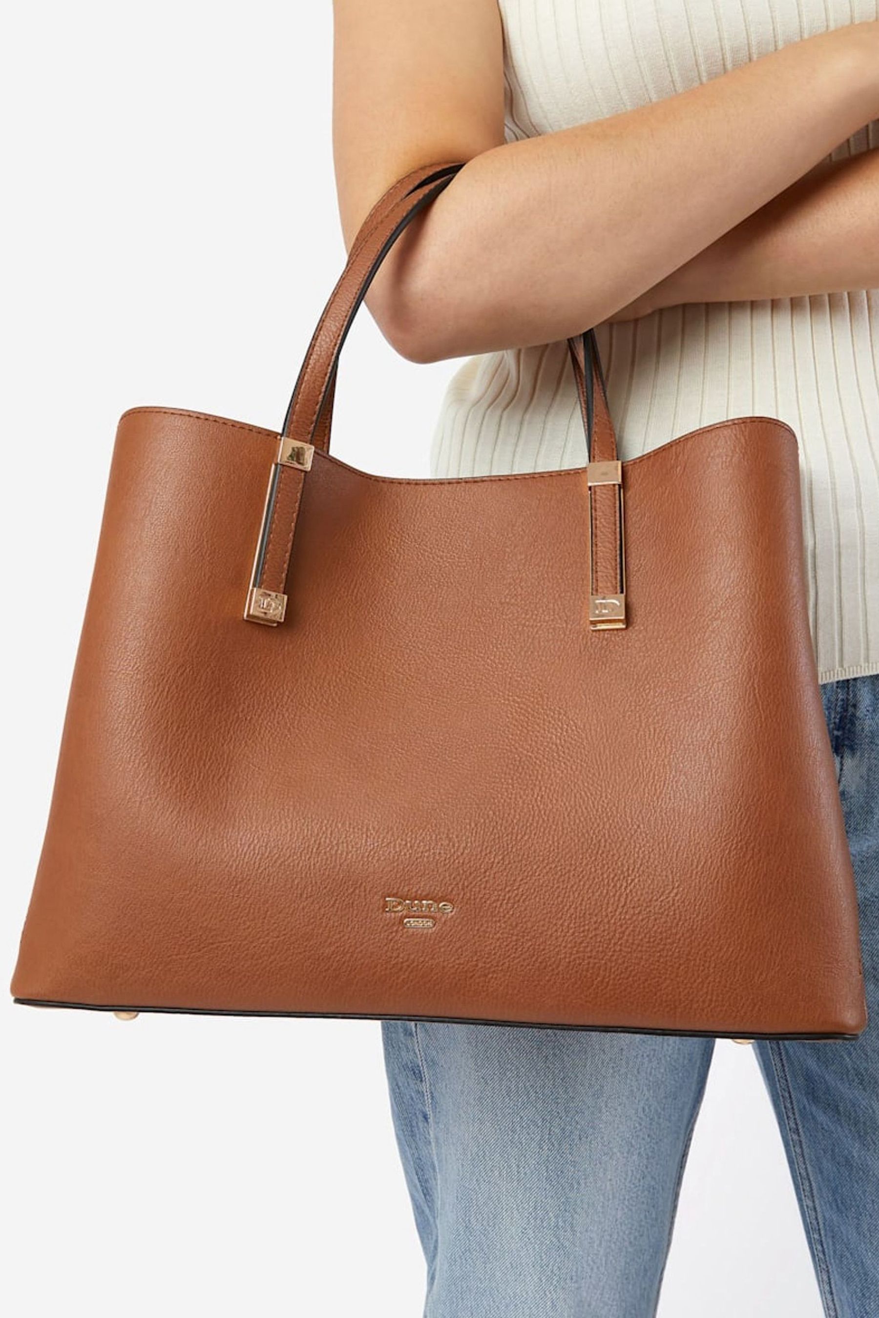 Acheter Dune London Dorrie Synthetic Logo Hardware 100 Cotton Tote Bag from Next Luxembourg