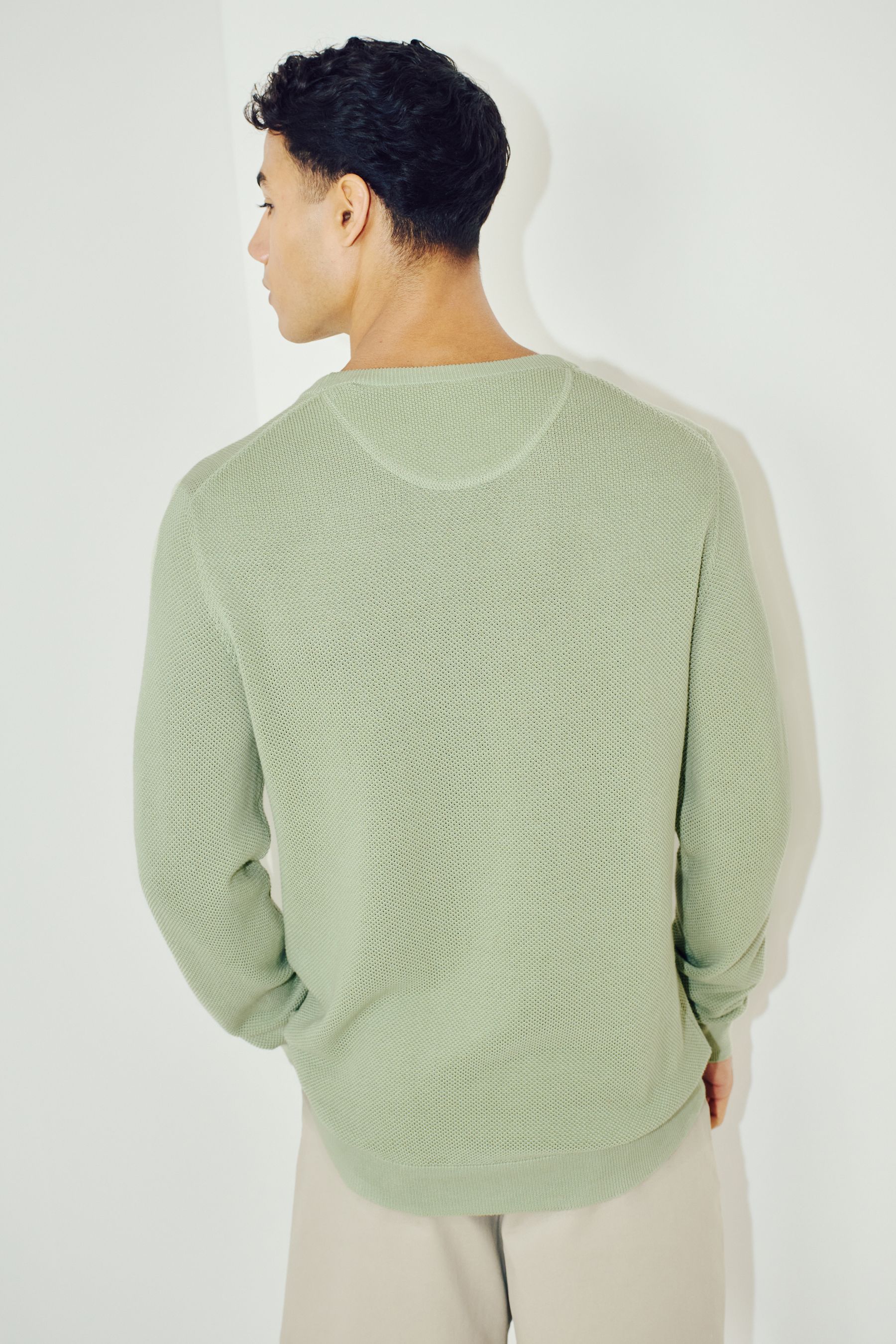 Gant green jumper top