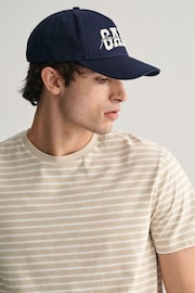 GANT Striped Cotton T-Shirt - Image 4 of 5