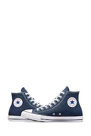 Converse Navy Regular Fit Chuck Taylor All Star High Trainers - Image 10 of 11