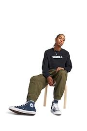 Converse Navy Regular Fit Chuck Taylor All Star High Trainers - Image 2 of 11