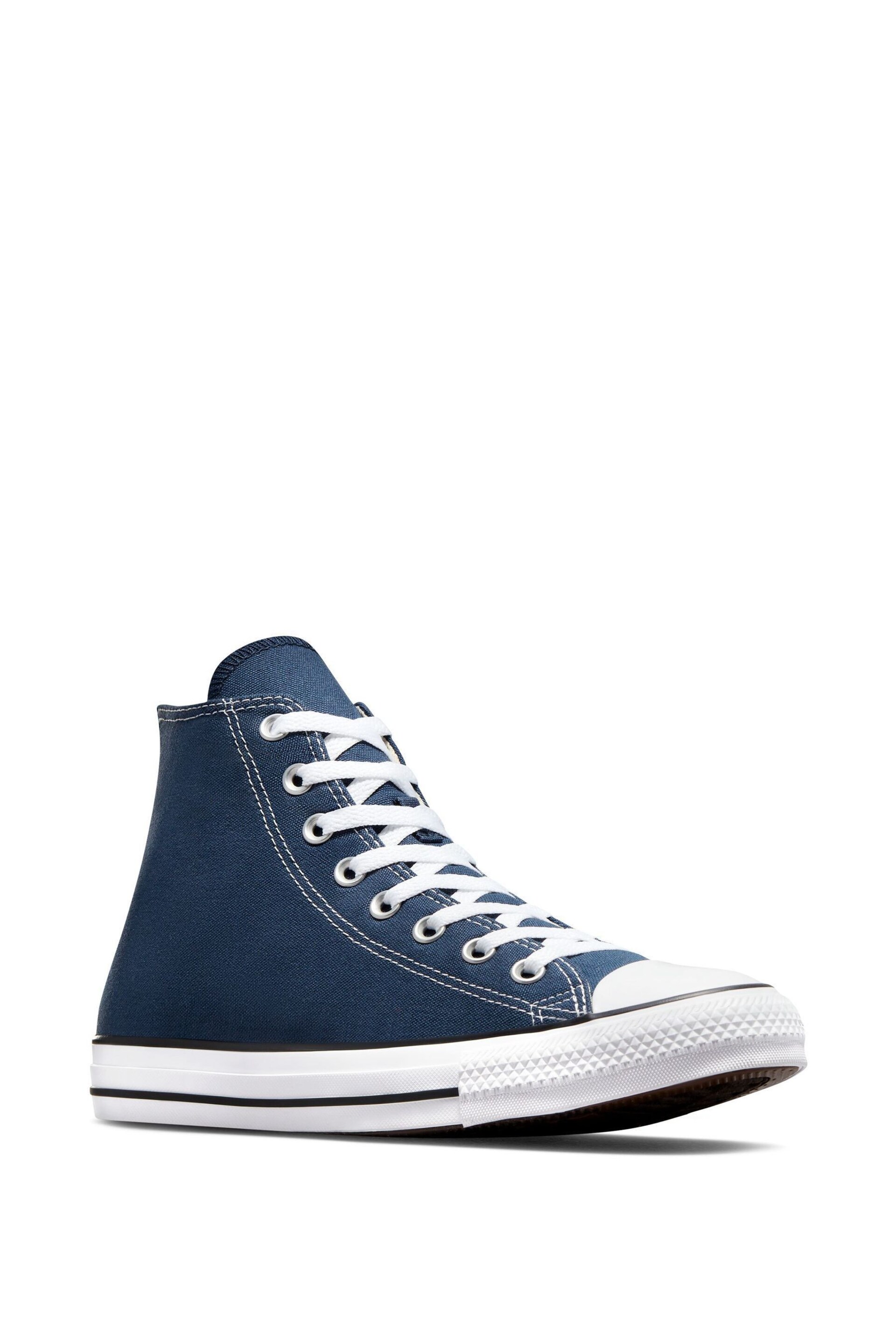 Converse Navy Regular Fit Chuck Taylor All Star High Trainers - Image 5 of 11