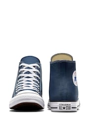 Converse Navy Regular Fit Chuck Taylor All Star High Trainers - Image 8 of 11