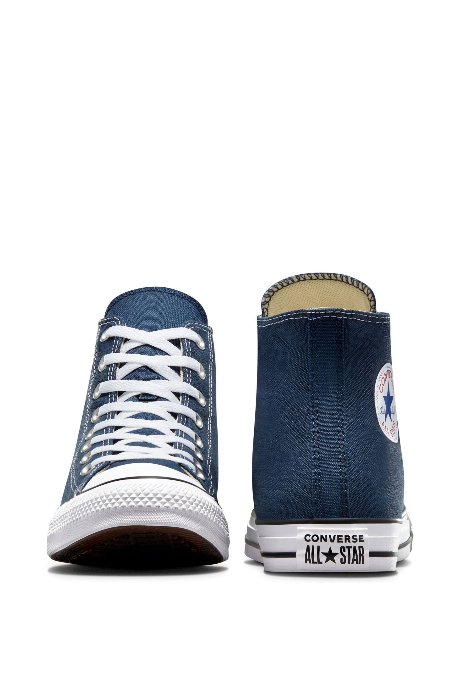 Converse Navy Regular Fit Chuck Taylor All Star High Trainers - Image 8 of 11