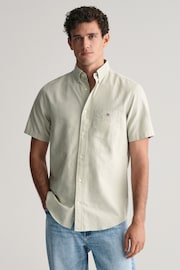 GANT Regular Fit Oxford Short Sleeve Shirt - Image 1 of 5