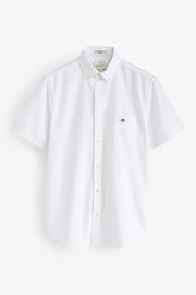 GANT Regular Fit Oxford Short Sleeve Shirt - Image 6 of 6