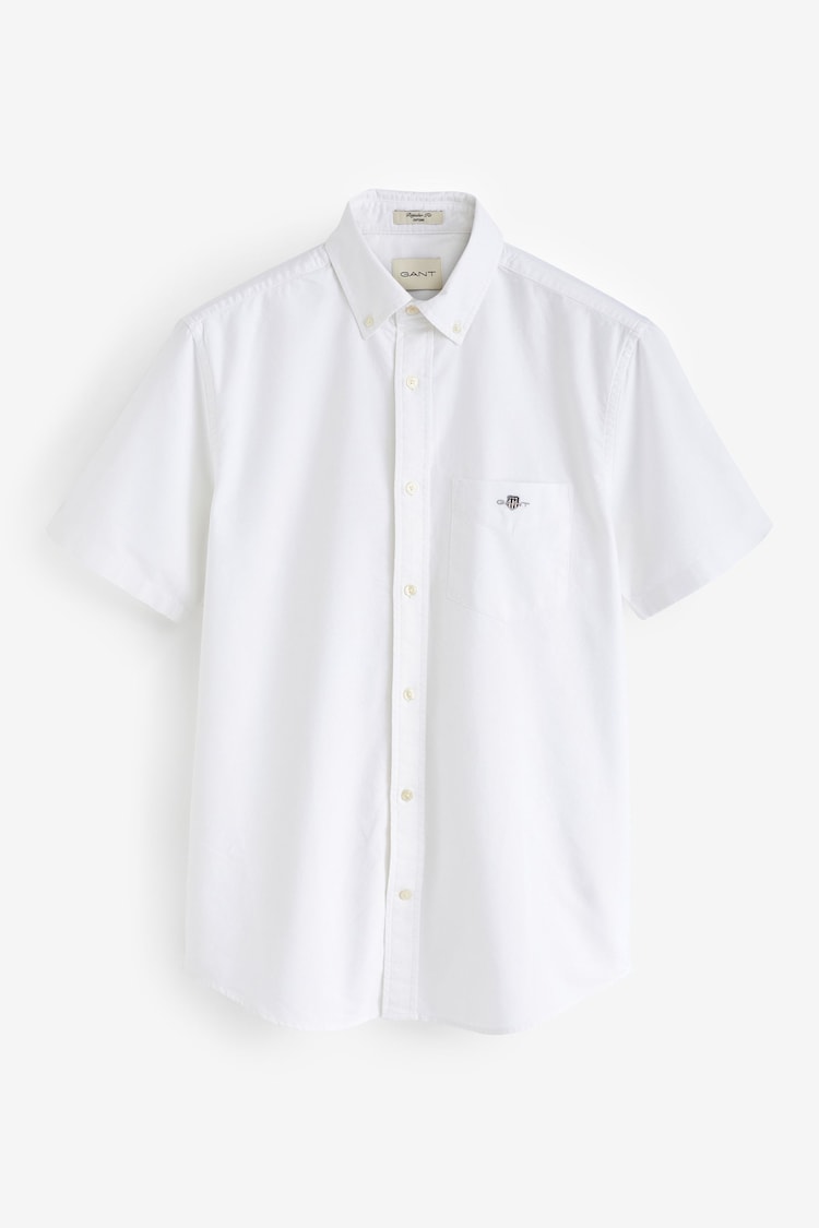 GANT Regular Fit Oxford Kurzarm Hemd aus  100% Baumwolle - Bild 6 von 6