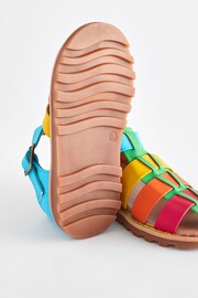 Little Bird by Jools Oliver Blue Fisherman Sandals - Image 4 of 6