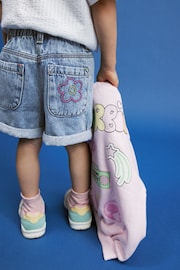 Denim Embroidered Shorts (3mths-7yrs) - Image 4 of 7