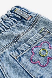 Denim Embroidered Shorts (3mths-7yrs) - Image 7 of 7