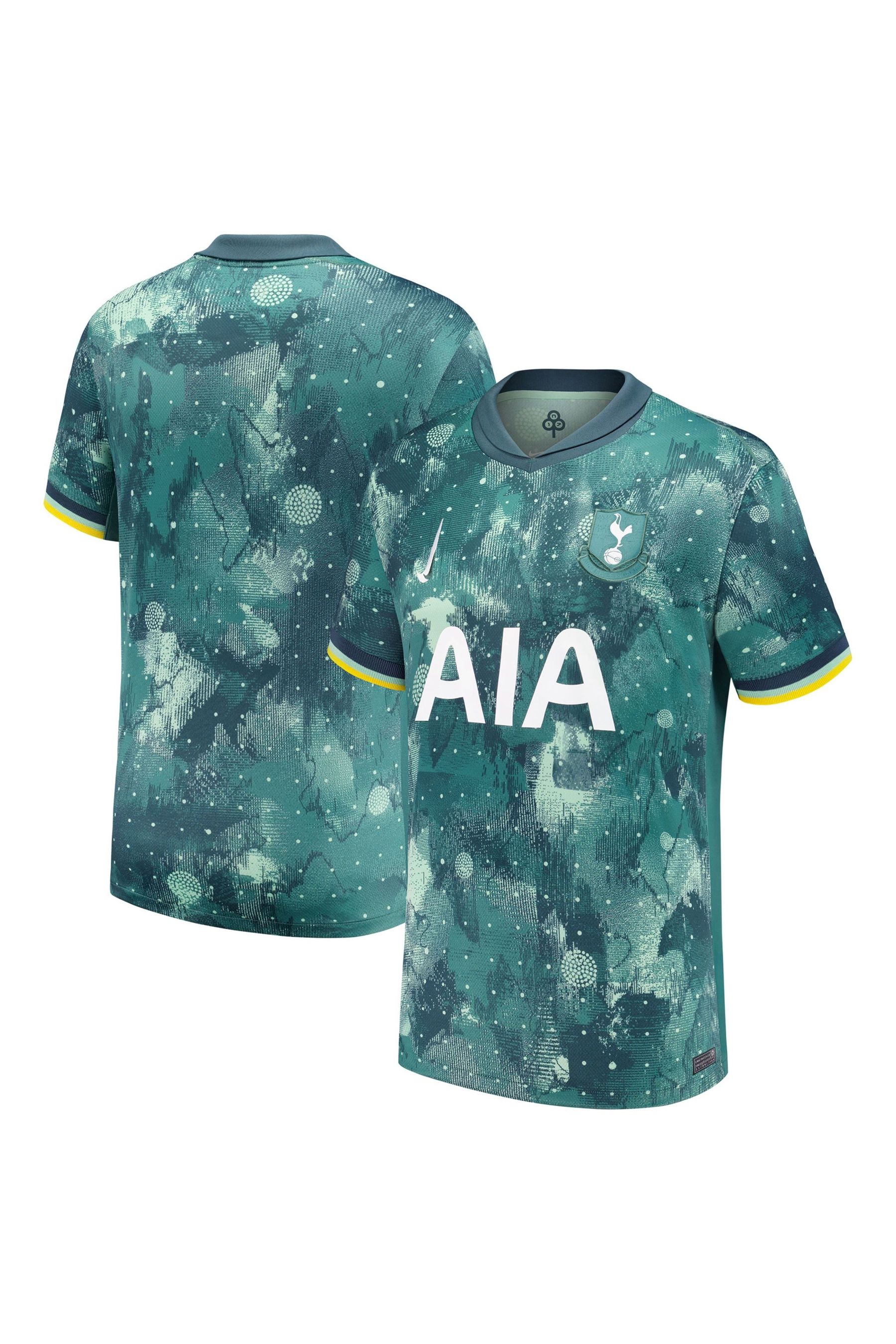 Buy Nike Green Jr. Tottenham Hotspur FC 24 25 Third Stadium Football Shirt from the Next UK online shop