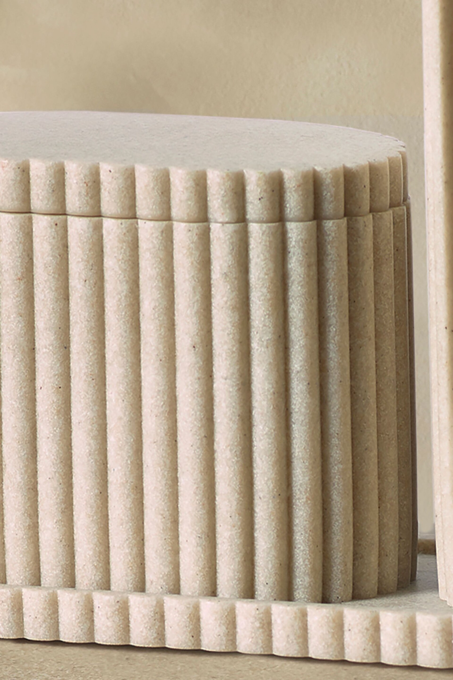 Natural Ribbed Storage Set - Image 4 of 4