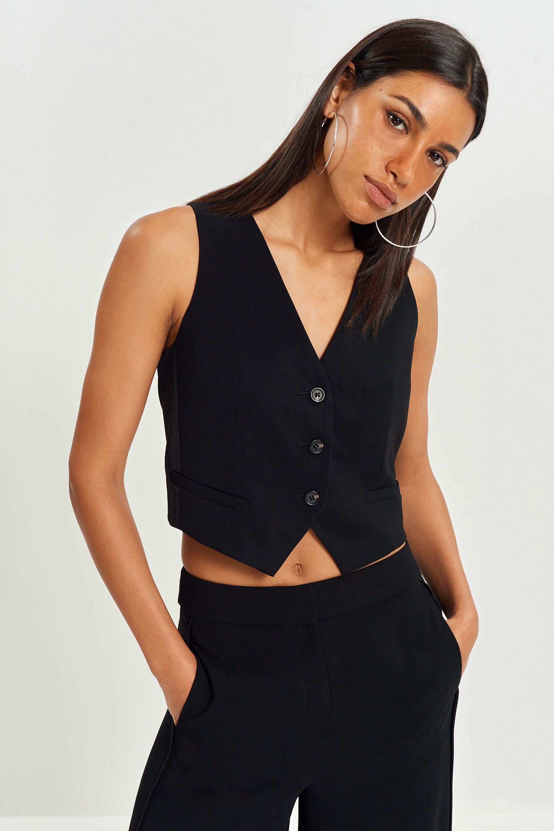 Long black waistcoat womens uk new arrivals