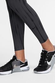 Nike Cool Grey One High-Waisted 7/8 Printed Leggings - Image 3 of 4