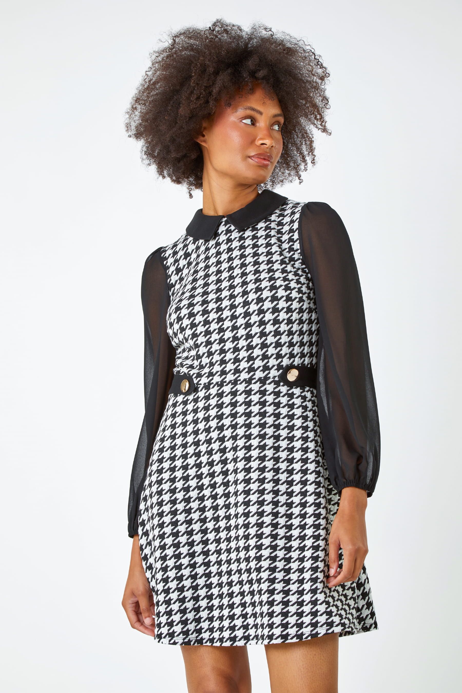 Dogtooth dress next store