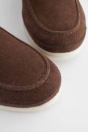 Brown Suede Loafers - Image 7 of 8