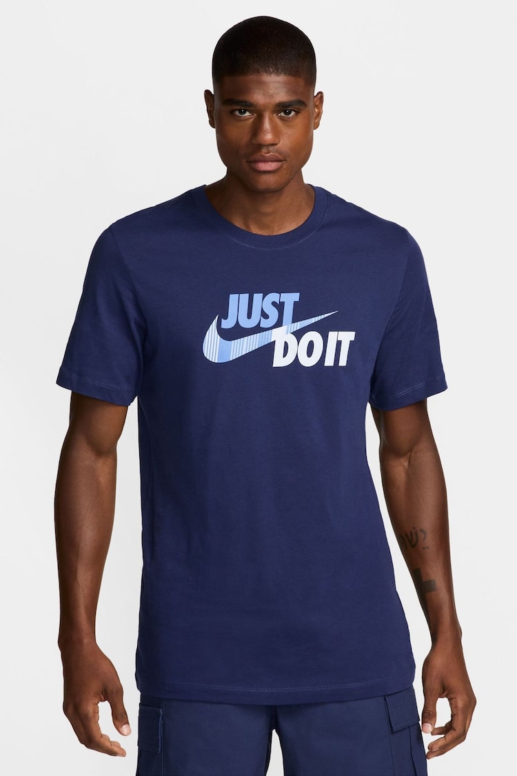 Nike Blue Tottenham Hotspur FC Just Do It. T-Shirt - Image 1 of 7