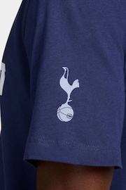 Nike Blue Tottenham Hotspur FC Just Do It. T-Shirt - Image 5 of 7