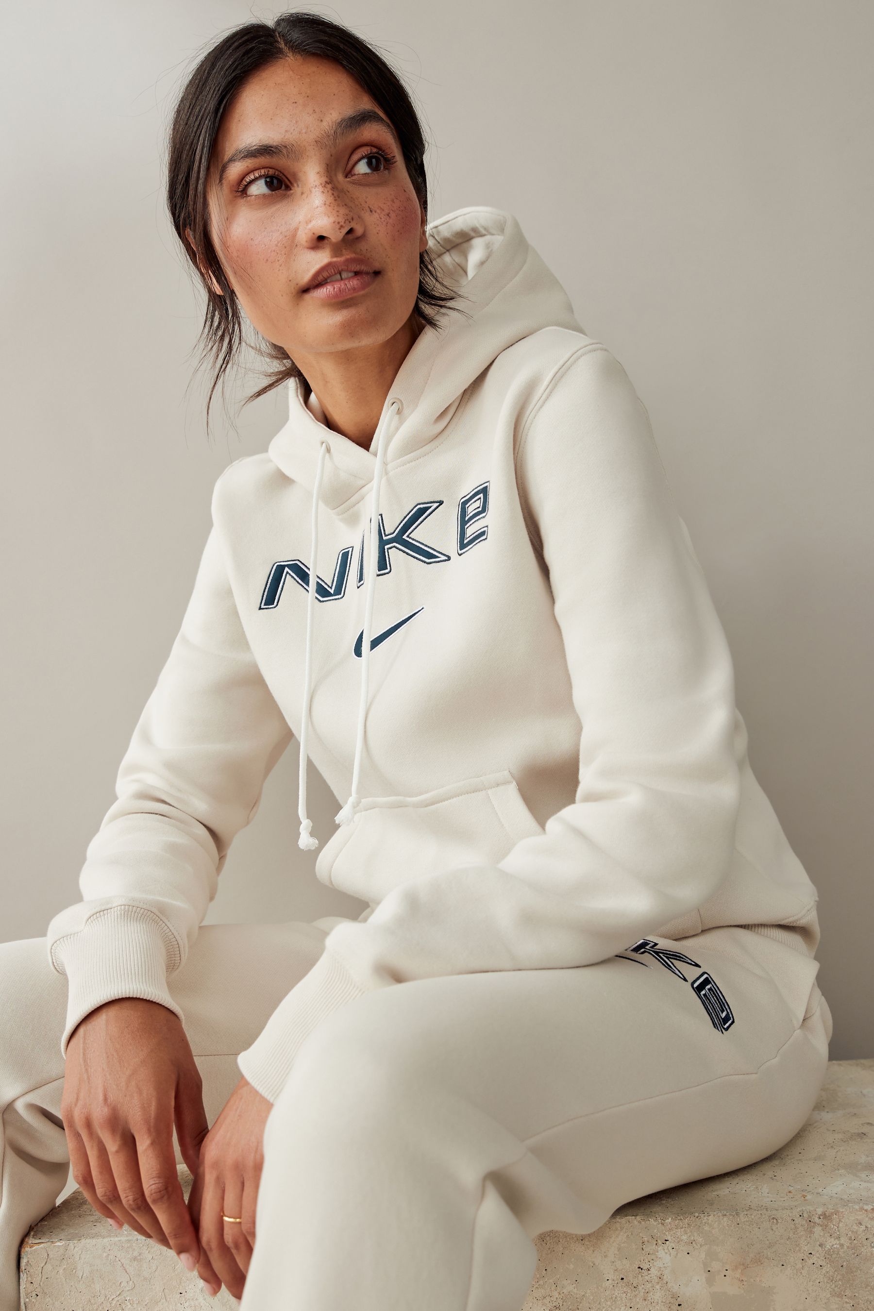 Buy Nike Phoenix Fleece Varsity Logo Hoodie Next Ukraine