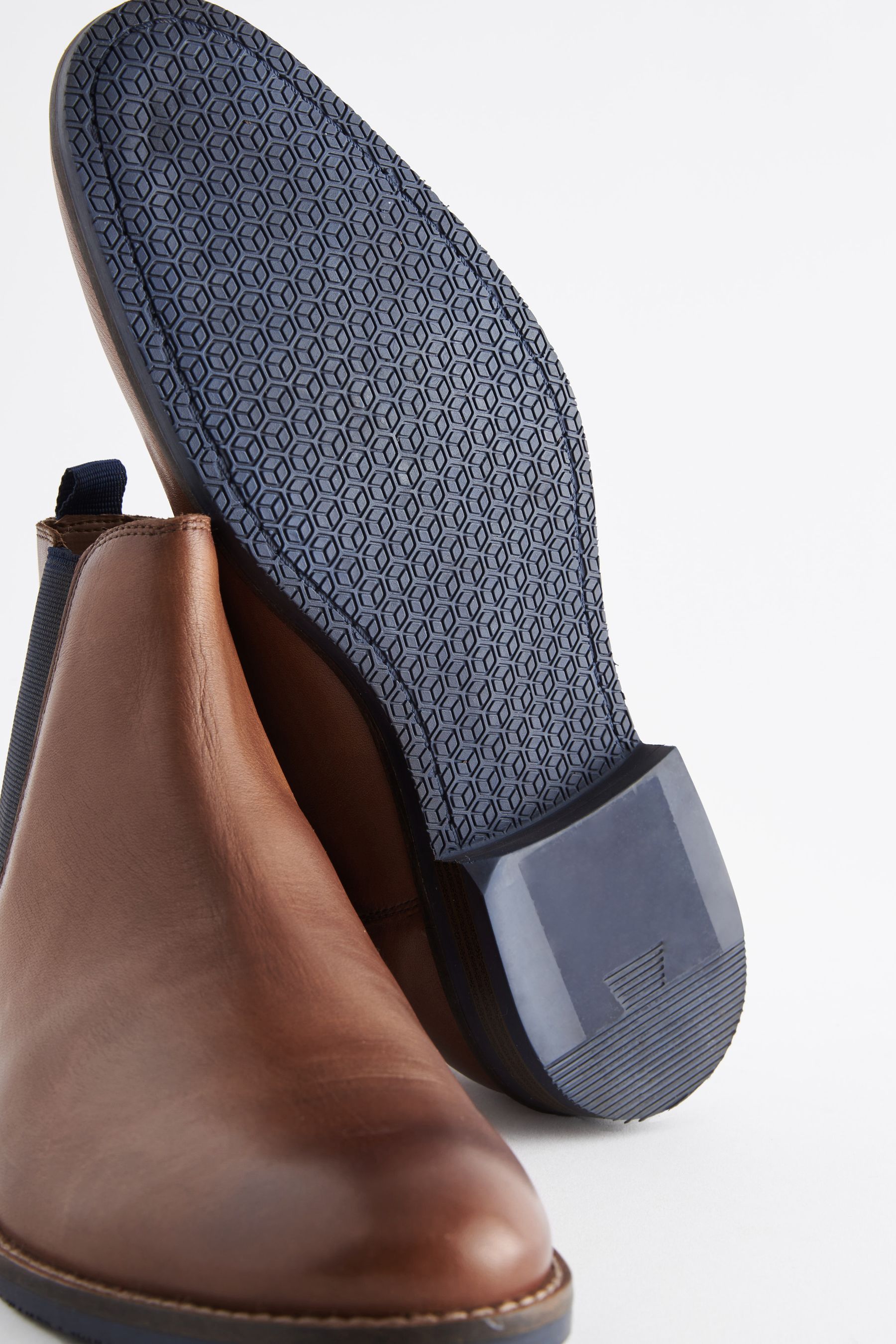 Buy Tan Brown Leather Chelsea Boots from Next Ukraine
