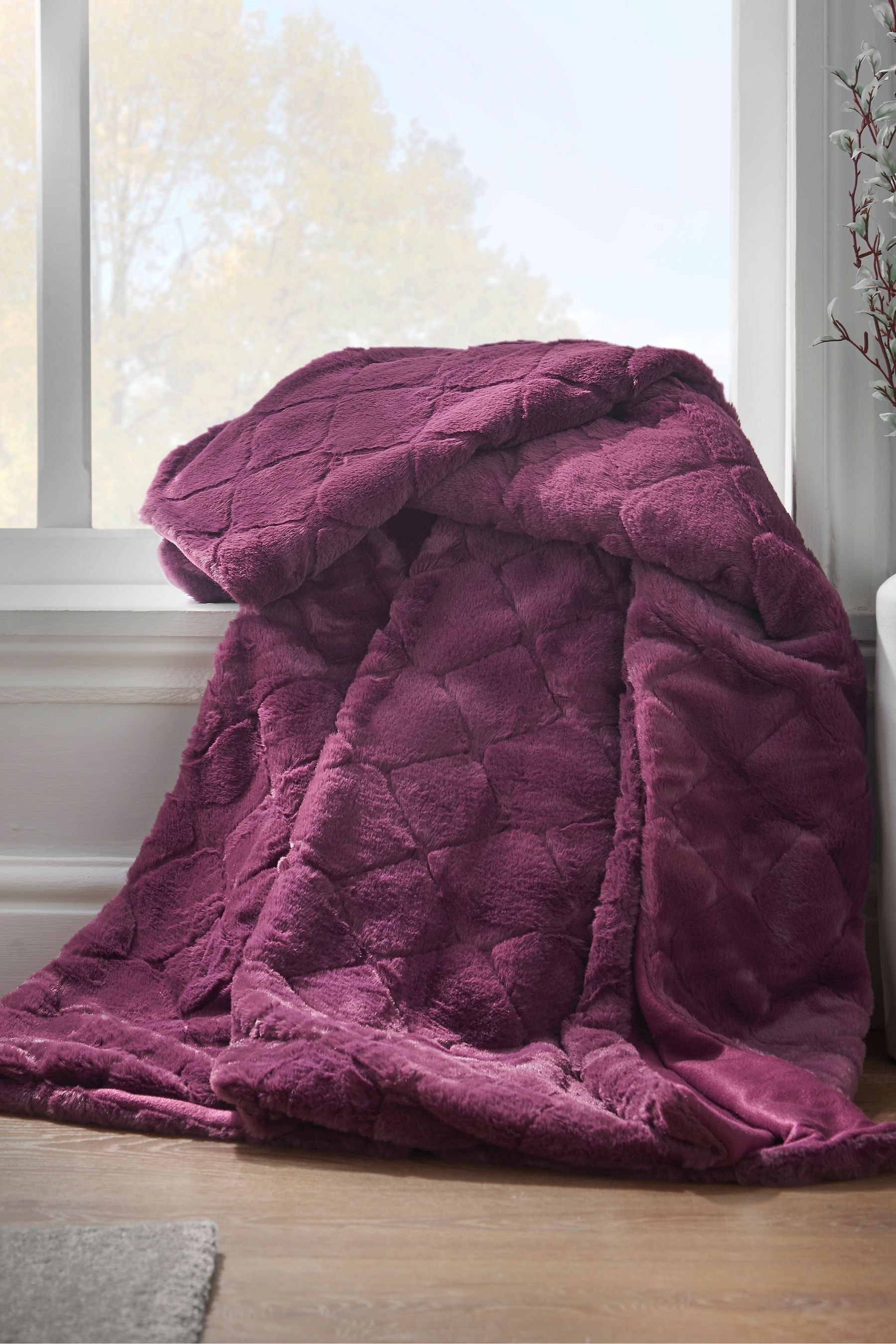 Catherine lansfield shop football throw