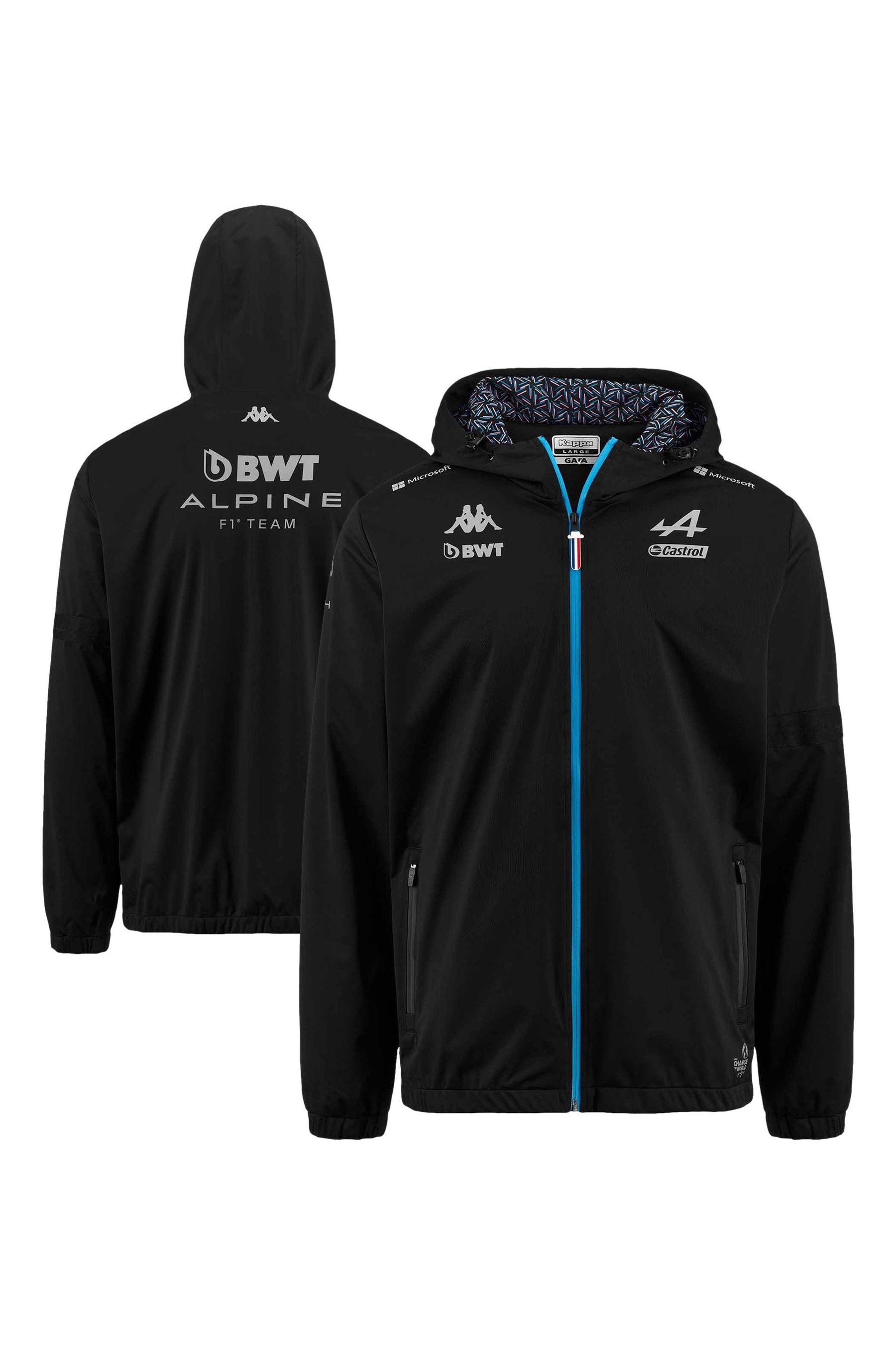 Rains alpine jacket black discount