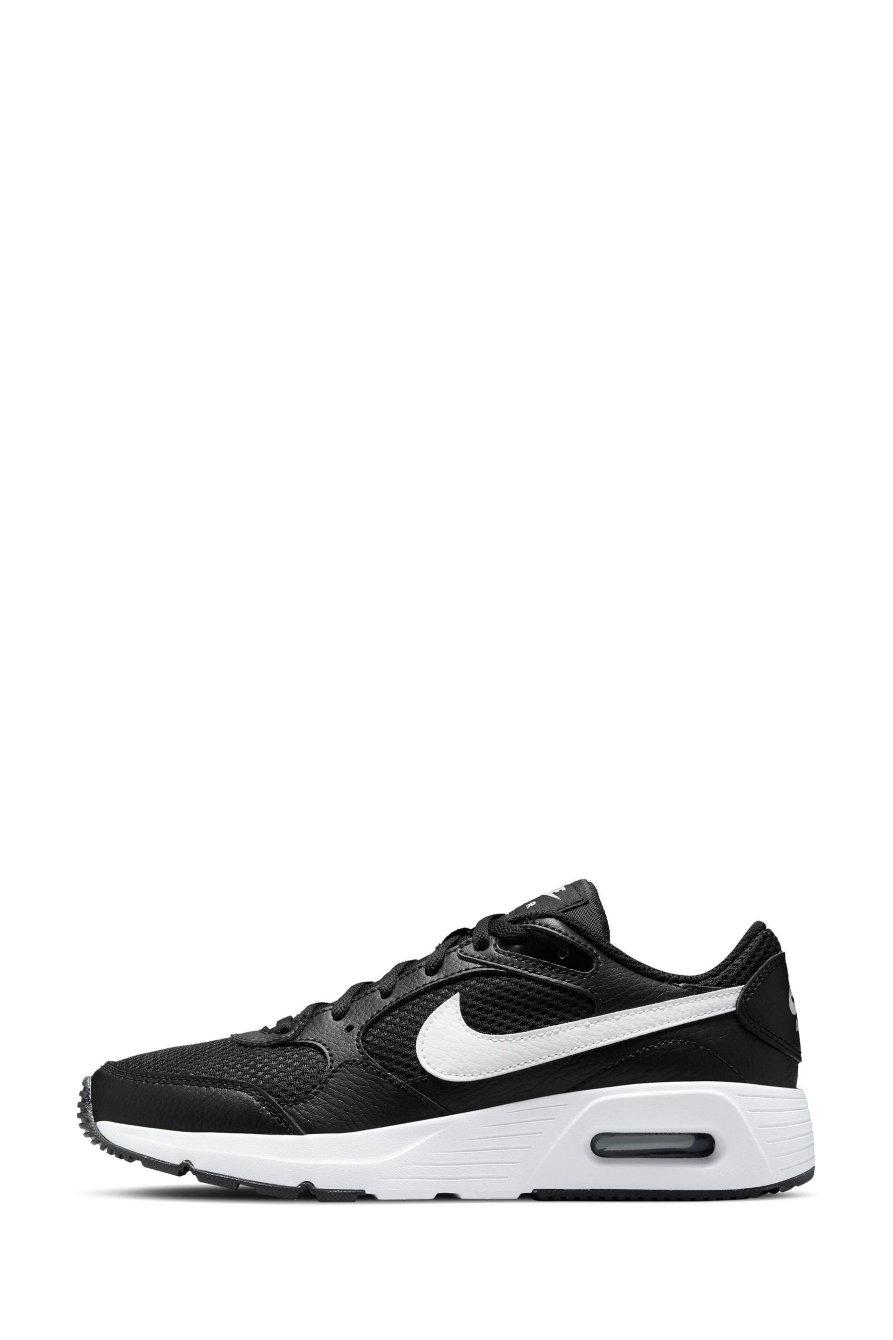 Black/white air max oketo junior trainers clearance
