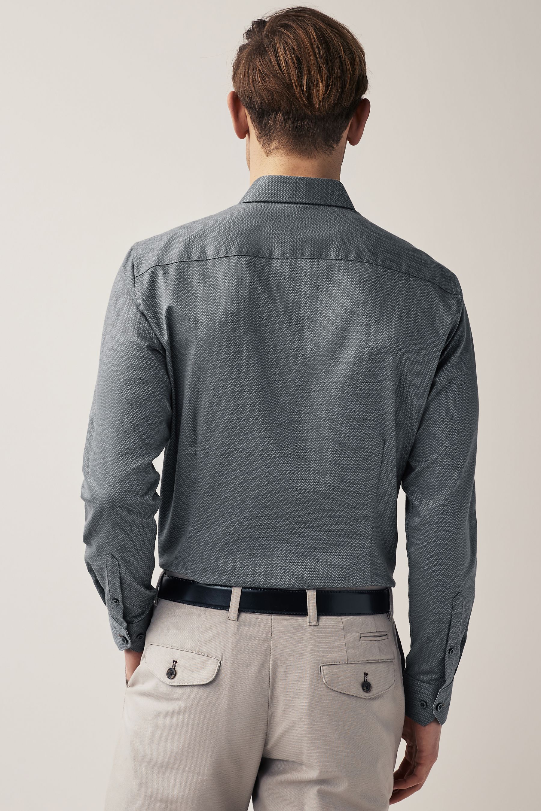 Charcoal dress shirt store