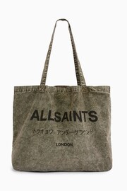 AllSaints Black Underground ACI Tote Bag - Image 2 of 6